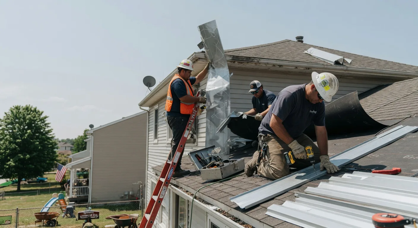 Metal Roof Repair in Allenport, PA